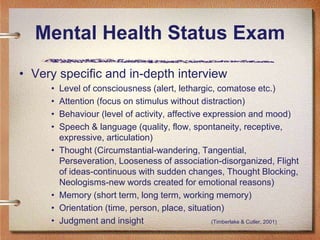 Week 3: Assessment & formulation with children & adolescents | PPTX
