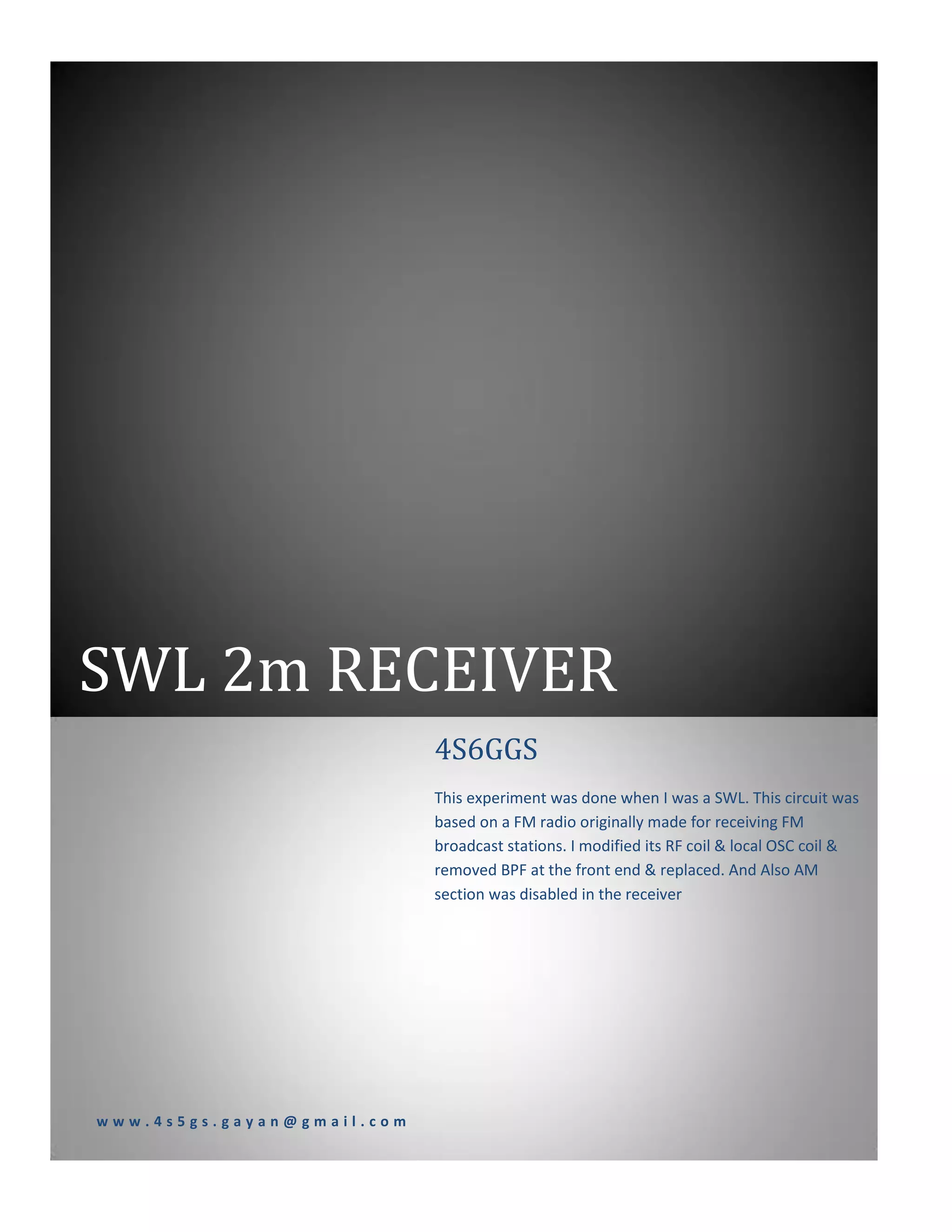 Swl Pdf Labels Swl 2m rx | PDF