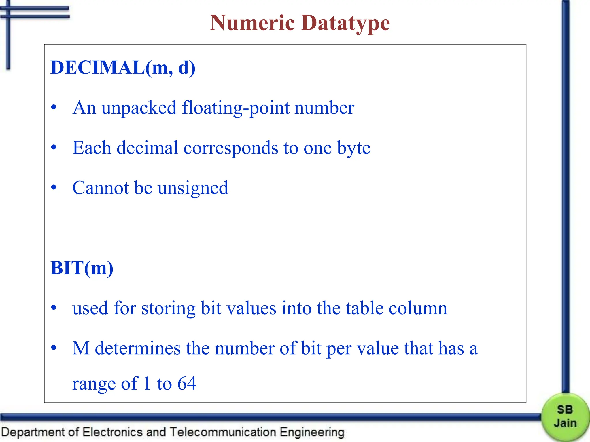 SQL SCIPY STREAMLIT_Introduction to the basic of SQL SCIPY STREAMLIT | PPT