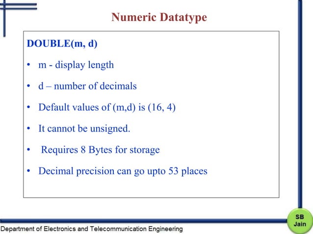 SQL SCIPY STREAMLIT_Introduction to the basic of SQL SCIPY STREAMLIT | PPT