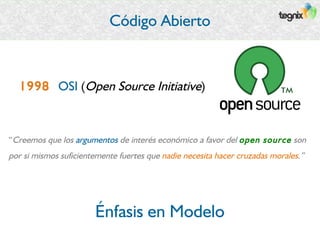 ¿ Libre o Abierto ?




FLOSS = Free & Libre Open Source Sw
 