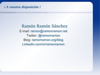 Conflicto Ético (“¿comparto o no comparto el software con mis alumnos?“) 