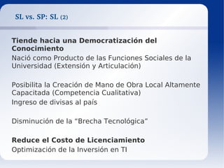 Más de 85% de los 500 supercomputadores más potentes utiliza un sistema libre (Marenostrum) 