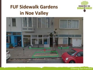 FUF Sidewalk Gardens
in Noe Valley
 