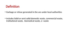 SWM.pptx Solid waste management in rural areas | PPTX