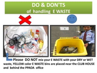 Solid Waste Management in Purva Panorama - member of BANA 