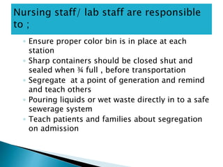 health care Solid waste management | PPTX