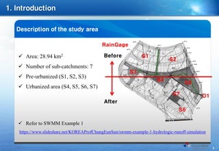 SWMM Example 2 - Change of conduits | PDF