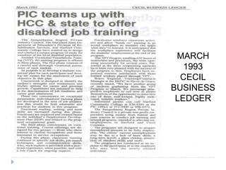 MARCH
1993
CECIL
BUSINESS
LEDGER
 