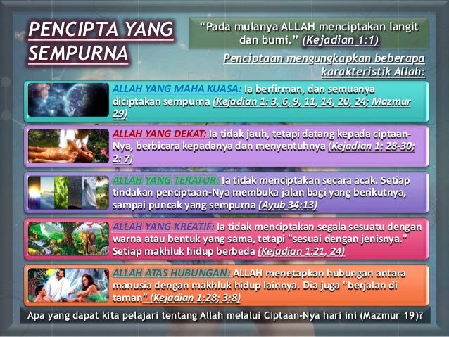 Pelajaran Sekolah Sabat Ke 1 Triwulan Iii 2019