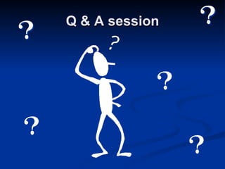 Q & A session 