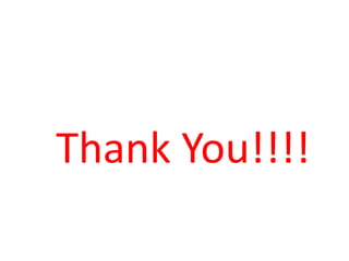 Thank You!!!!
 