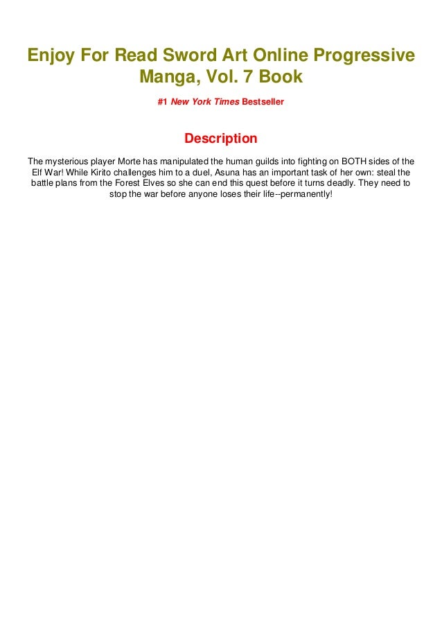 Sword Art Online Progressive Manga Vol 7 Audiobook Download Free Ip Sword Art Online Progressive Manga Vol 7 Audiobook Download Free Ip