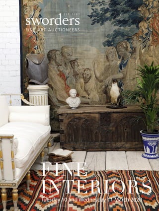 FINE
INTERIORSTuesday 10 and Wednesday 11 March 2020
 