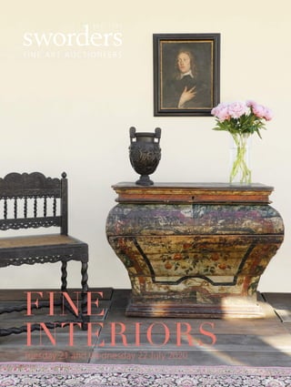 FINE
INTERIORSTuesday 21 and Wednesday 22 July 2020
 