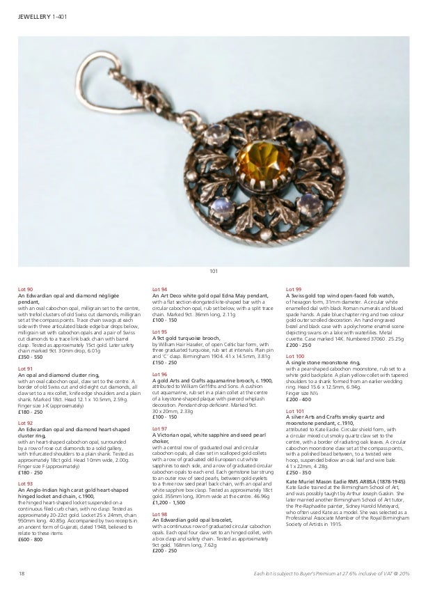 Sworders Fine Jewellery Watches And Designer Handbags 2019