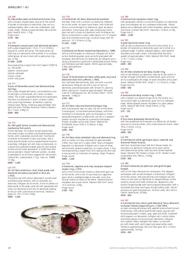 Sworders Fine Jewellery Watches And Designer Handbags 2019