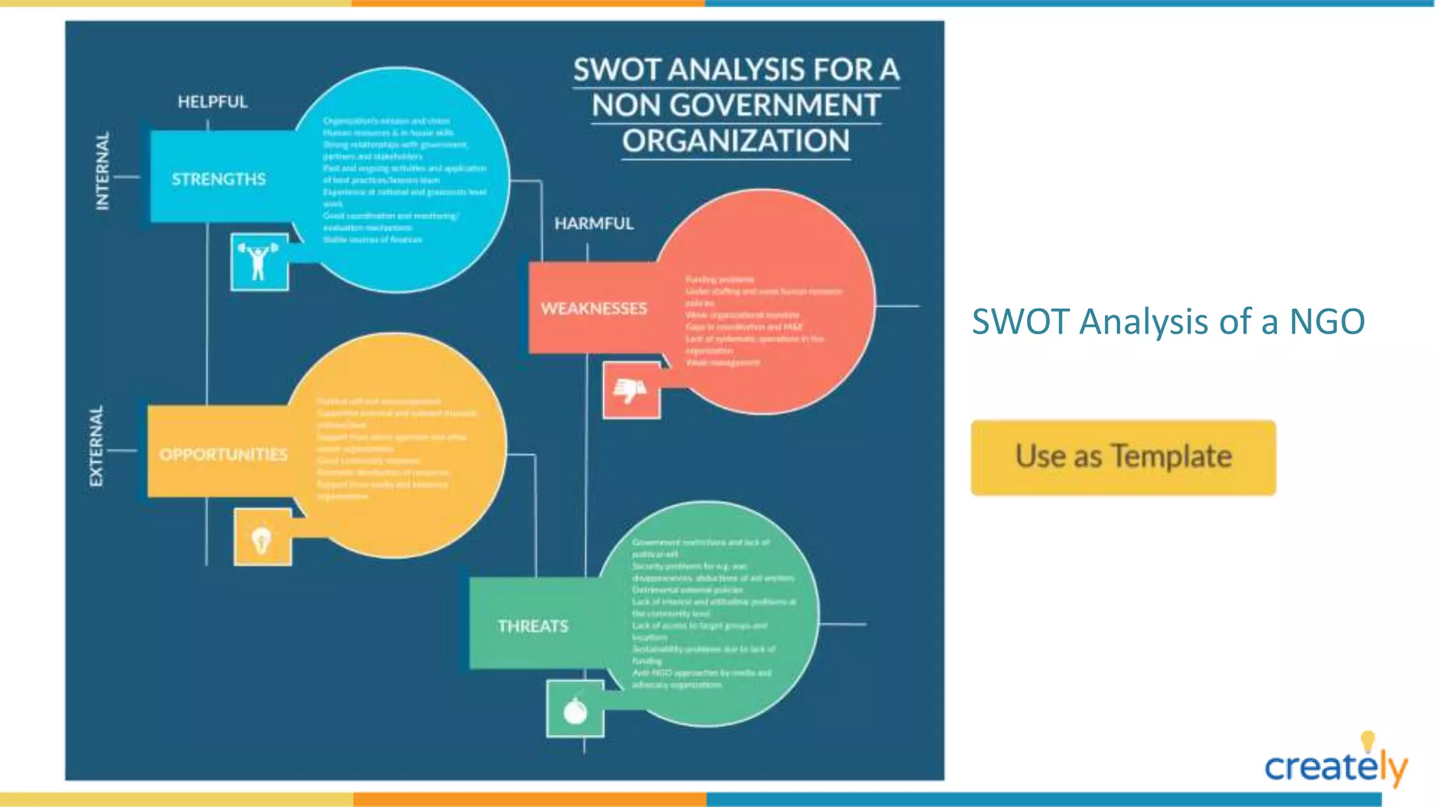 SWOT Analysis of a NGO
 