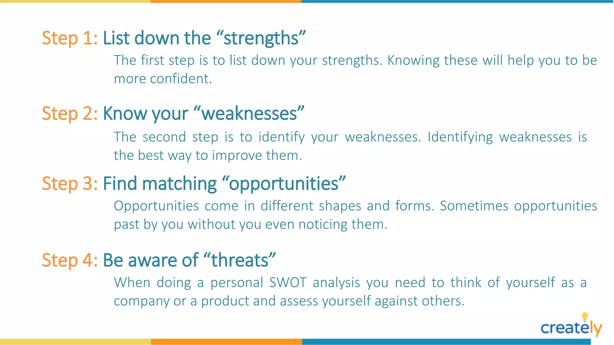 SWOT Analysis Example Diagrams with Editable Templates | PPT