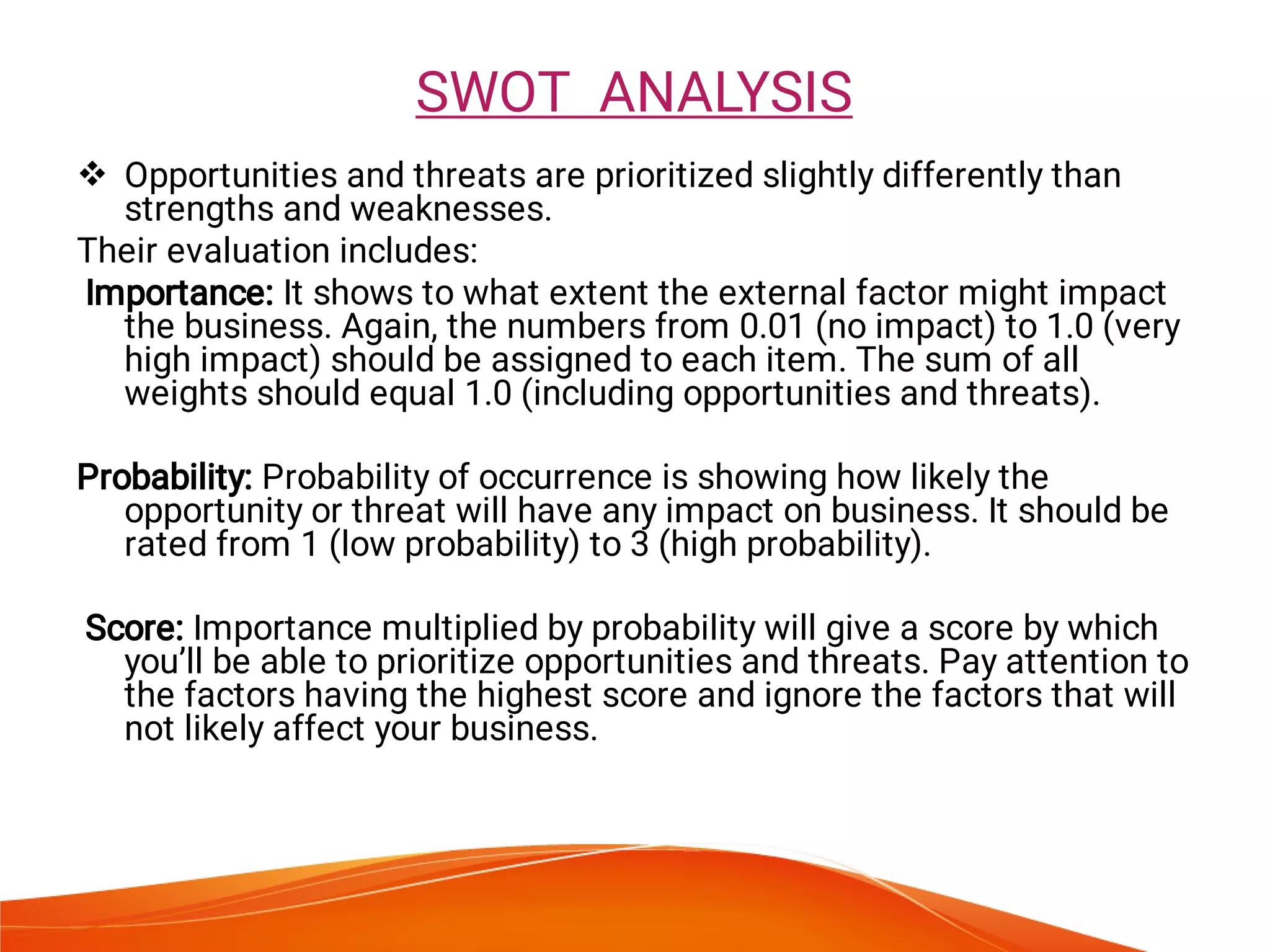 Swot analysis | PDF