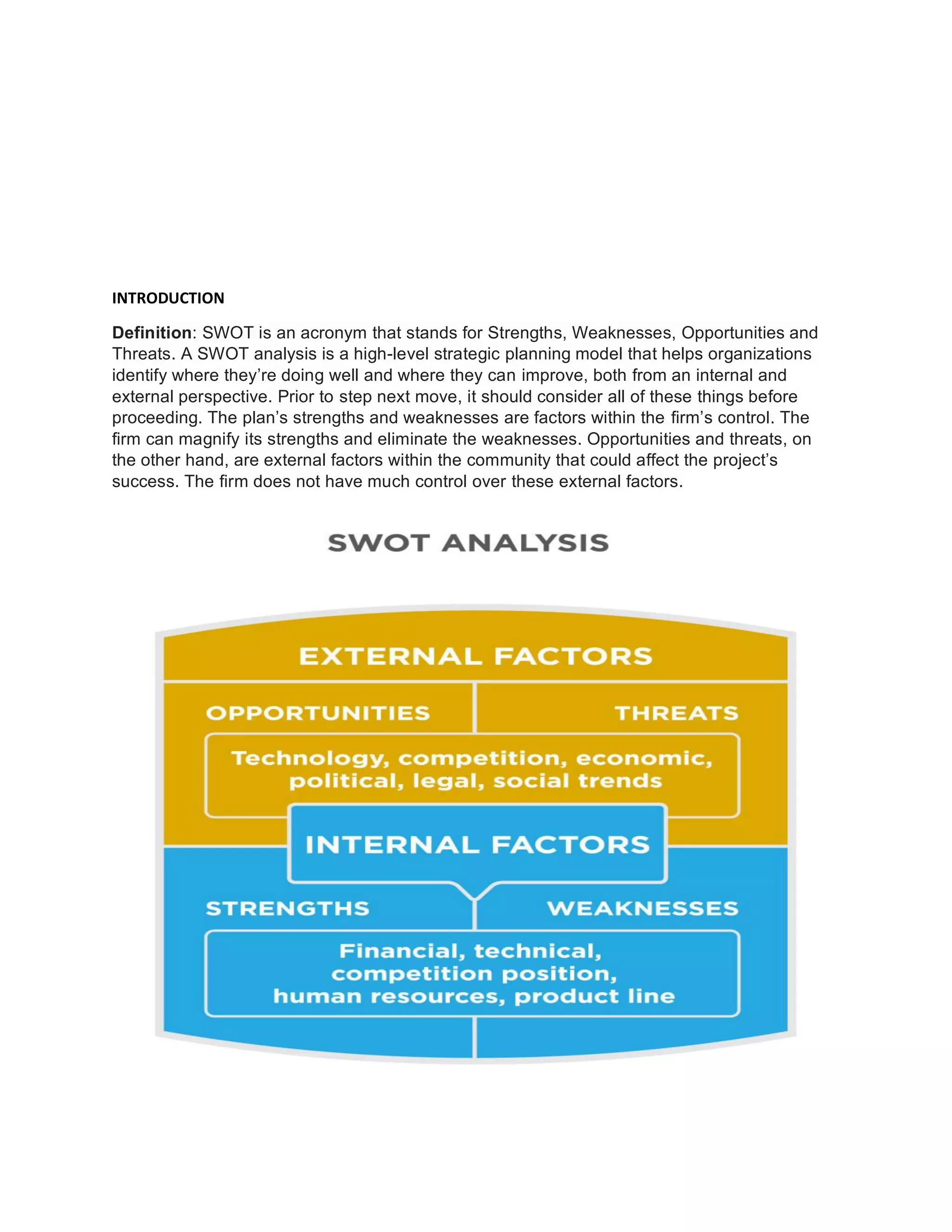 Swot Analysis | PDF | Career Advice | Careers