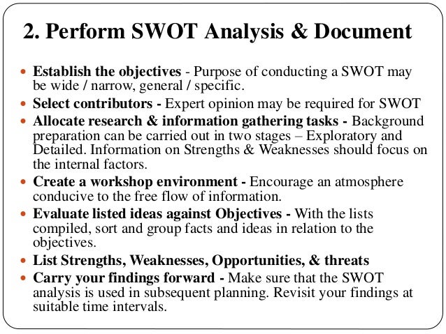 swot analysis personal swot analysis