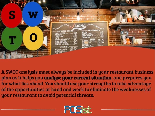 Swot Analysis For Restaurant Plan Pasta Restaurant Sample Marketing 