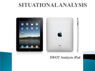 SWOT Analysis iPad 