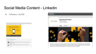 Social Media Content - Linkedin
● Followers: 26,394
 
