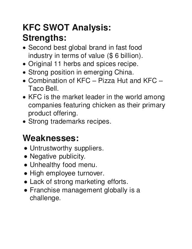 pizza hut swot analysis and conclusion pizza hut swot analysis and conclusion