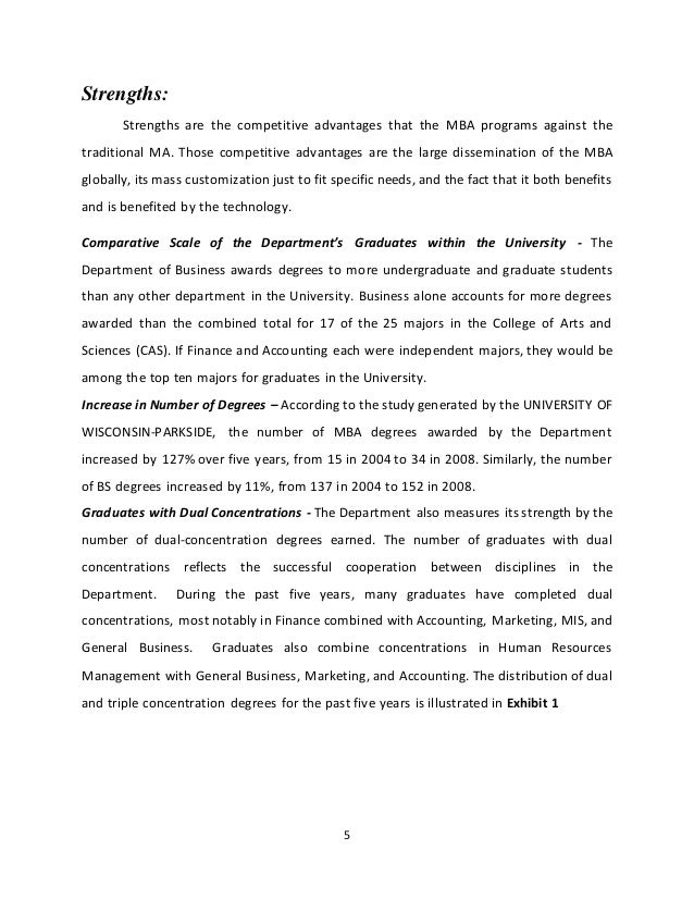 Swot analysis introduction paragraph picture