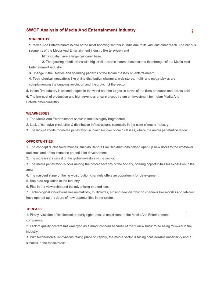 swot analysis of the music industry swot analysis of the music industry