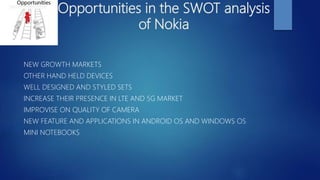Meta Analysis Nokia Swot analysis of nokia | PPTX