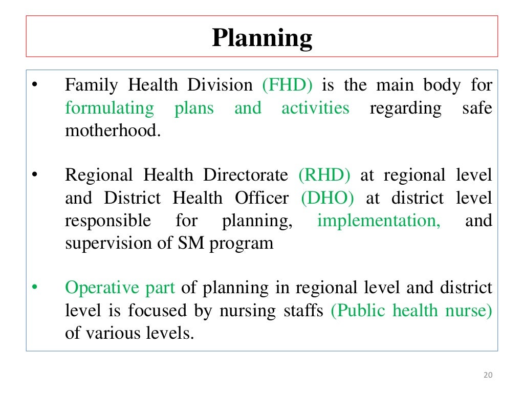 Swot analysis of safe motherhood program of Nepal