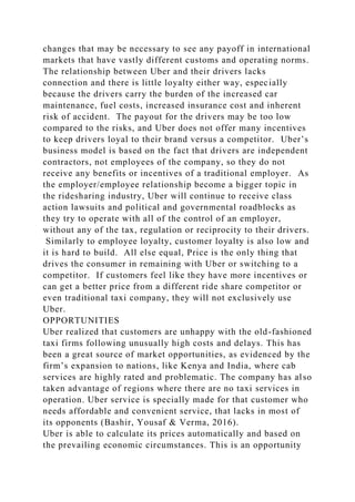 SWOT Analysis UberMBA 686SWOT ANALYSIS UBERJohn .docx