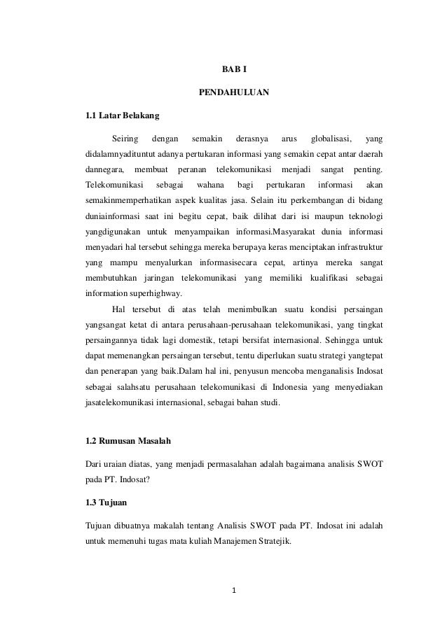 Makalah Analisis Swot Telkomsel Telkomsel Informa