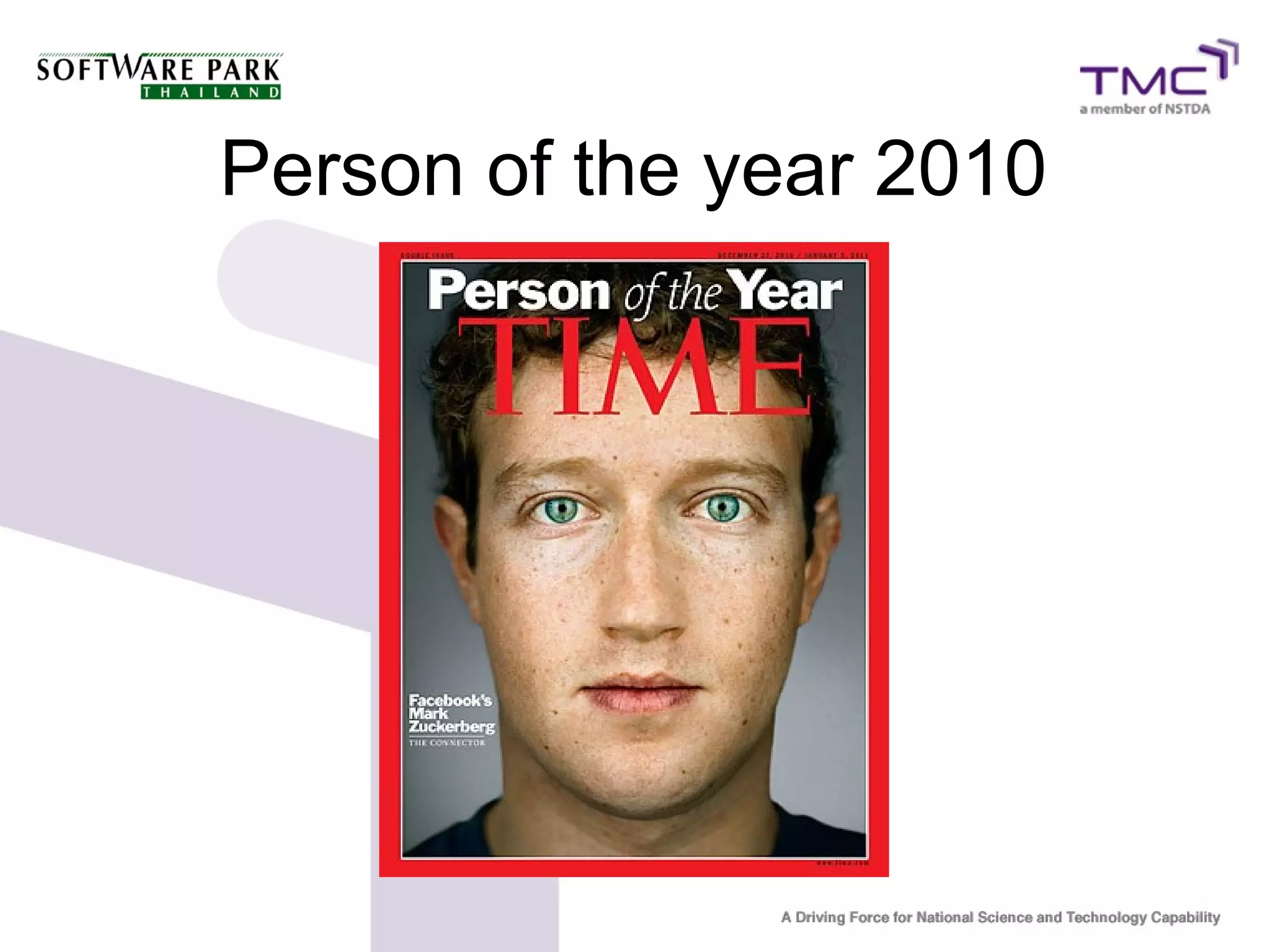 Person of the year 2010
 