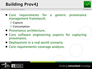 Prov4J: A Semantic Web Framework for Generic Provenance Management ...