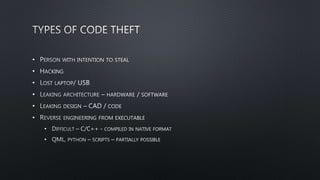 Strategies to prevent code theft | PPT