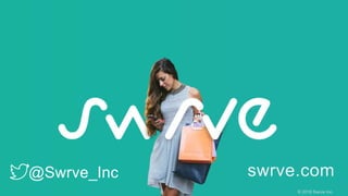 Lorem Ipsum
Third Quarter 2016
swrve.com@Swrve_Inc
© 2016 Swrve Inc.
 