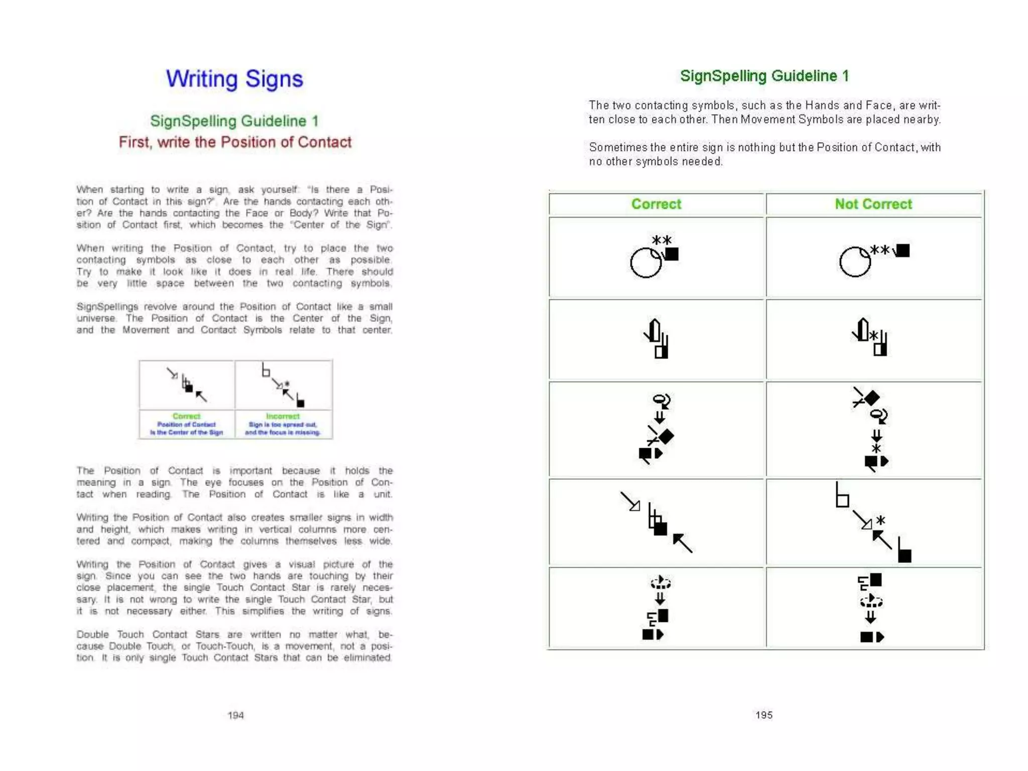 Lessons in SignWriting Textbook by Valerie Sutton
