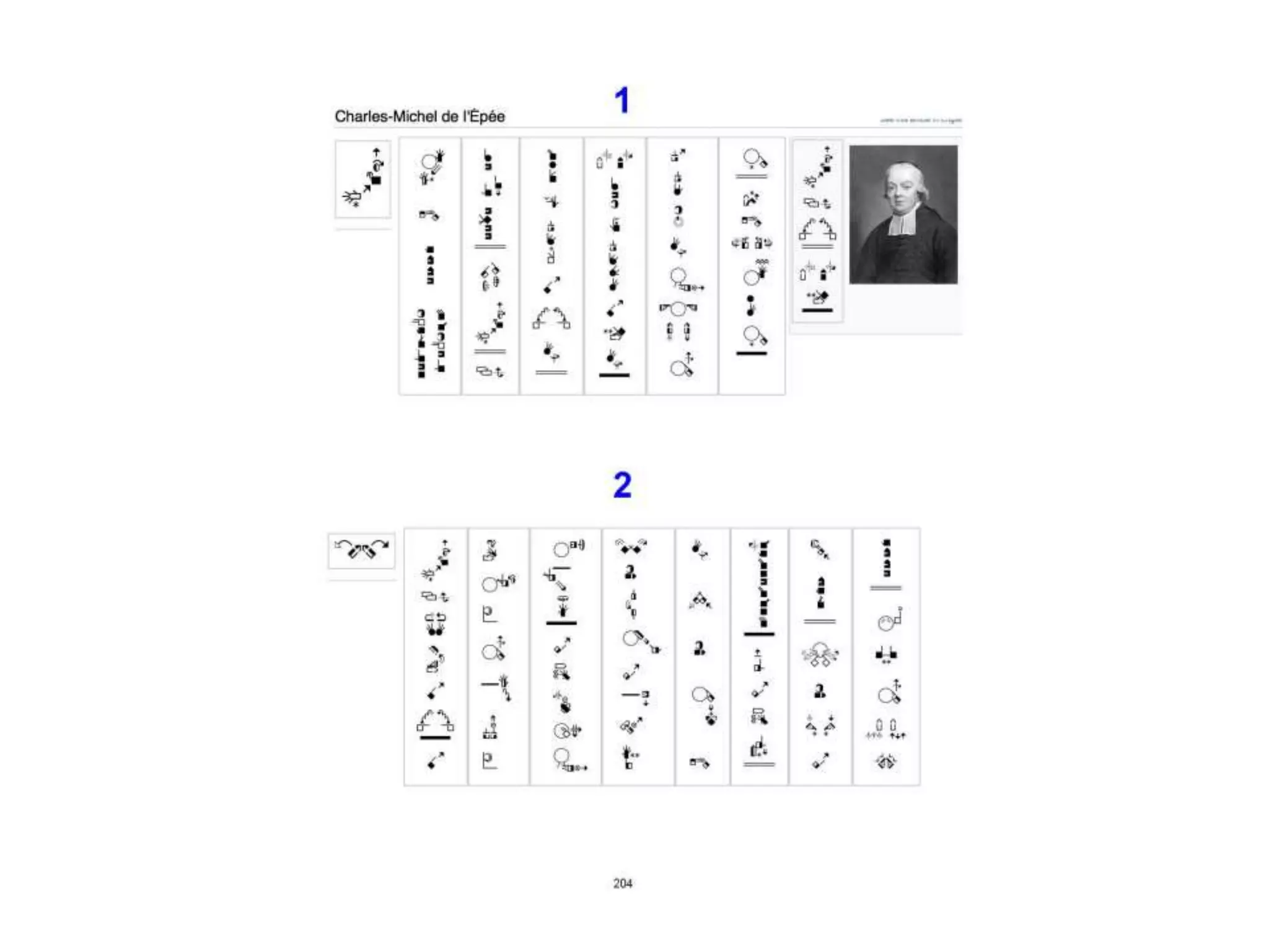 Lessons in SignWriting Textbook by Valerie Sutton