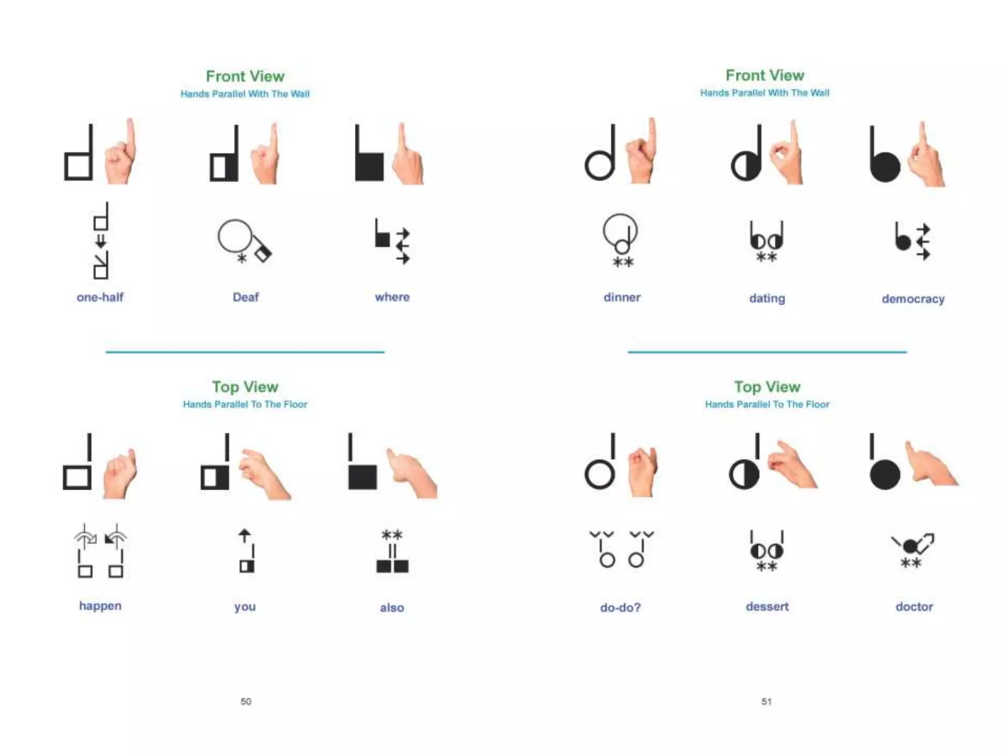 Lessons in SignWriting Textbook by Valerie Sutton