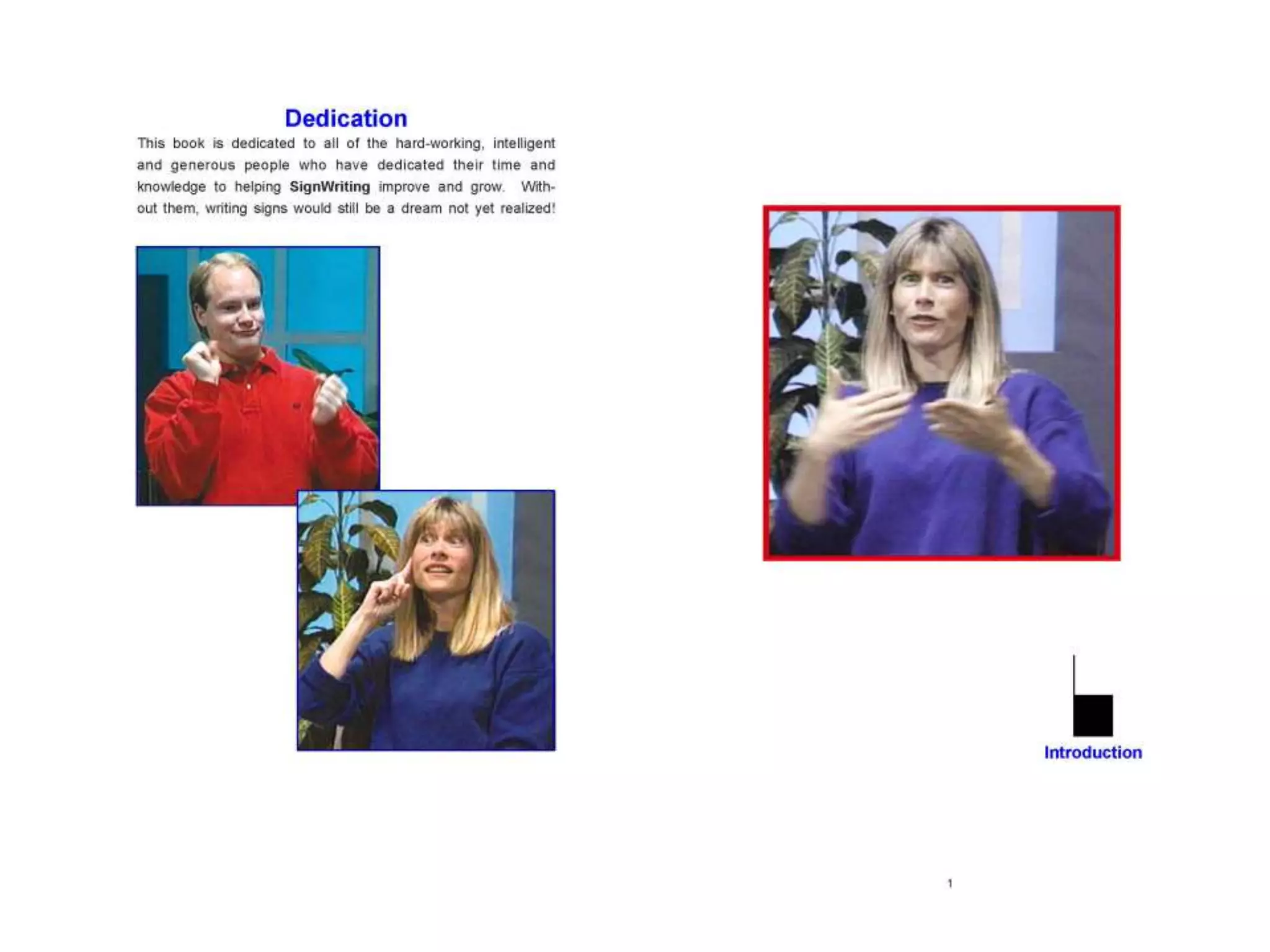 Lessons in SignWriting Textbook by Valerie Sutton