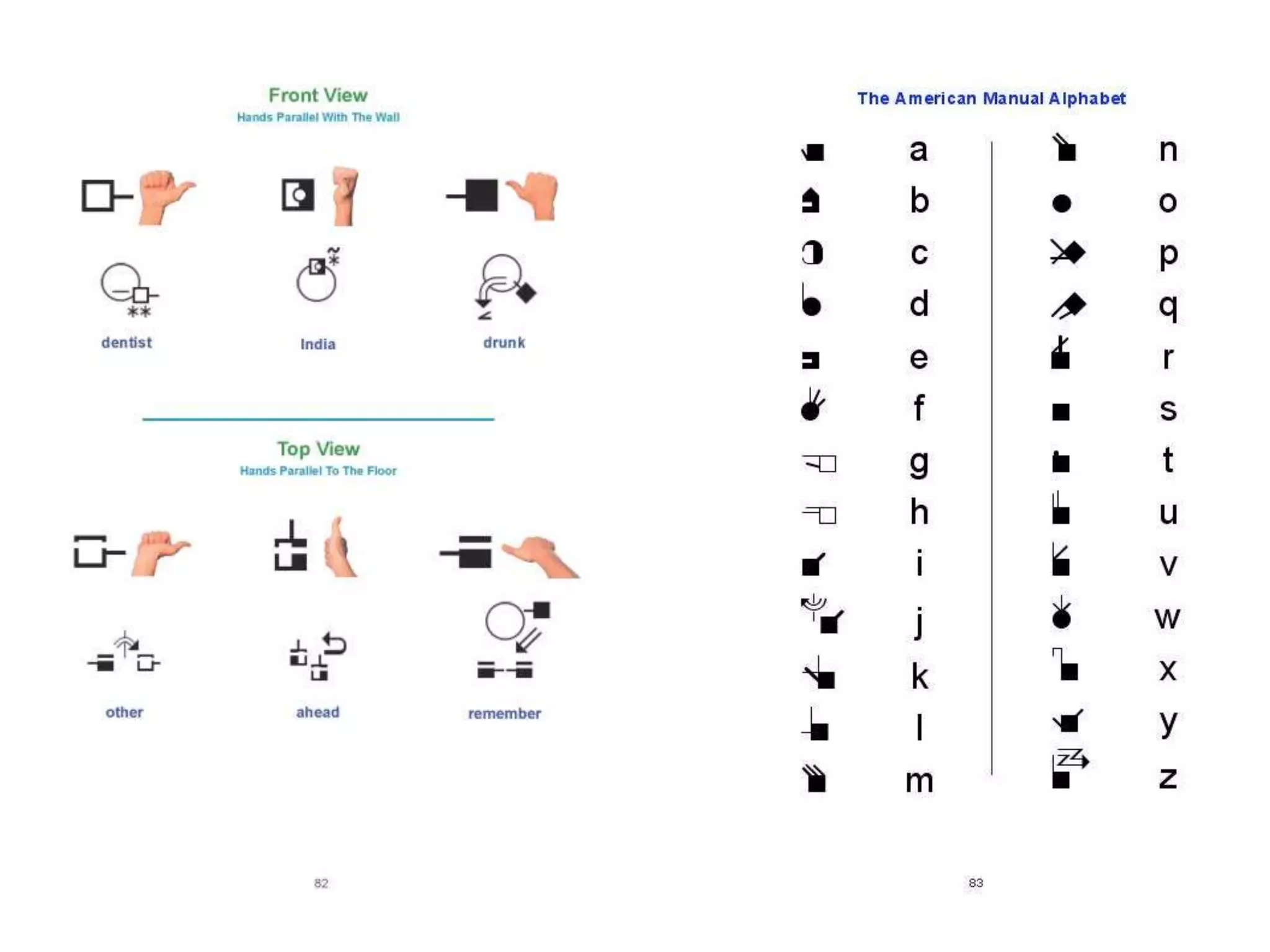 Lessons in SignWriting Textbook by Valerie Sutton