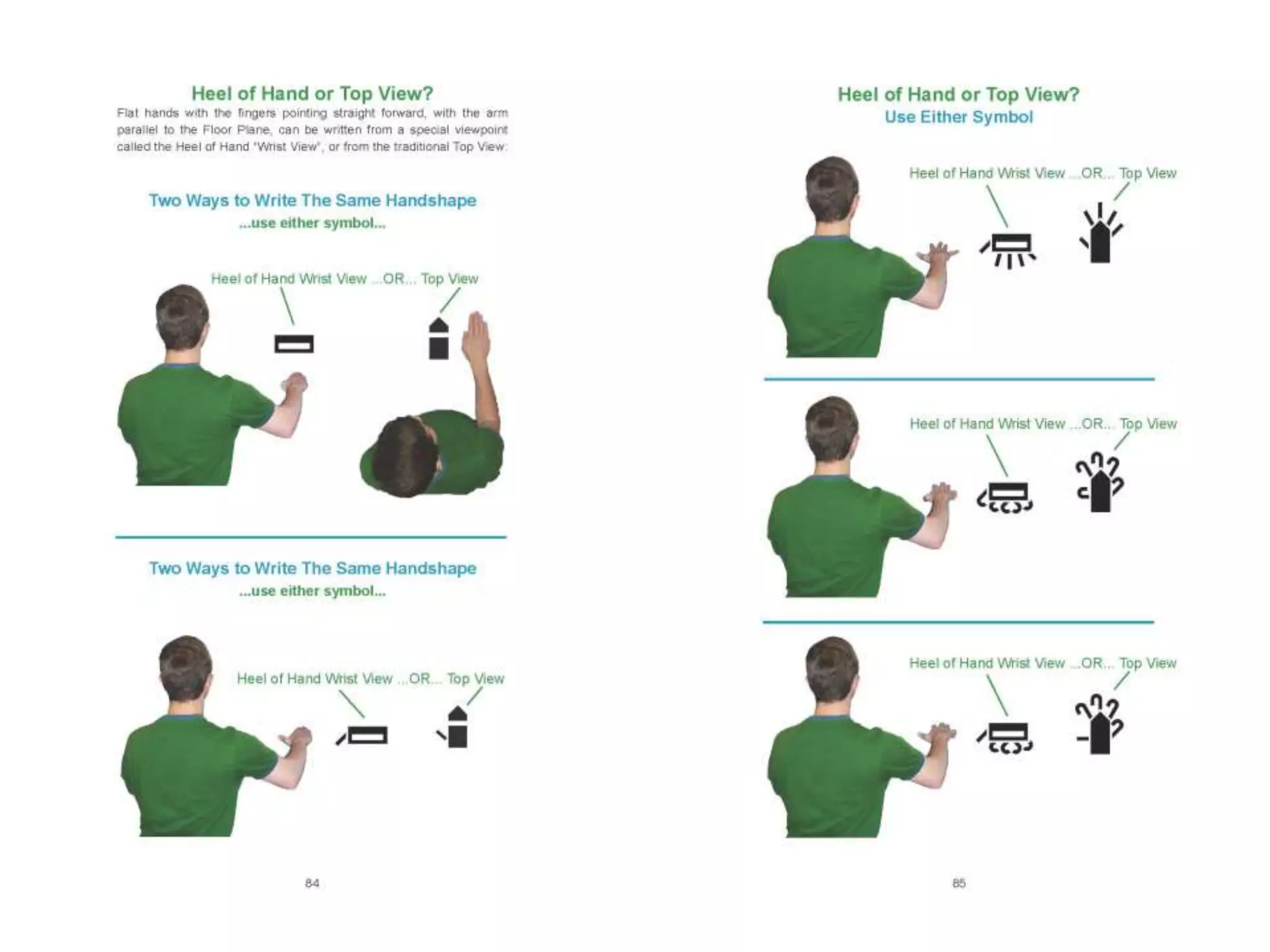 Lessons in SignWriting Textbook by Valerie Sutton