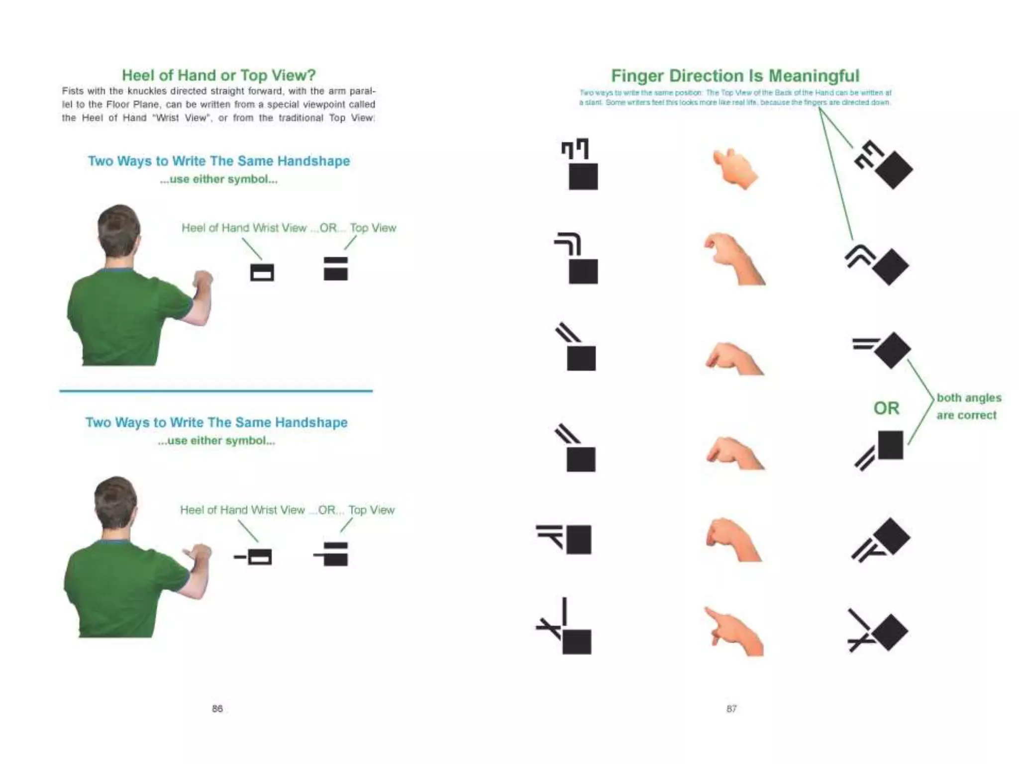 Lessons in SignWriting Textbook by Valerie Sutton