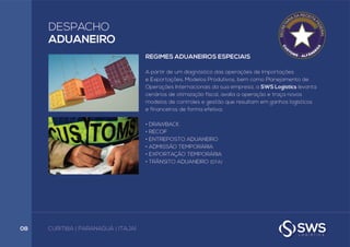 Apresentação SWS Logistics / Portugues