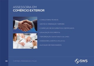 Apresentação SWS Logistics / Portugues