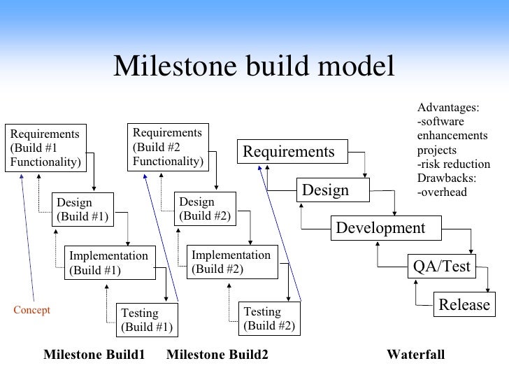 software development milestones